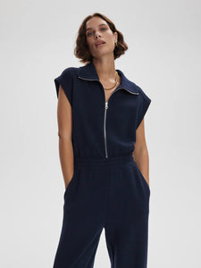 VARLEY MONICA JUMPSUIT - NAVY