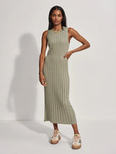 Load image into Gallery viewer, VARLEY FLORIAN KNIT DRESS - SEAGRASS
