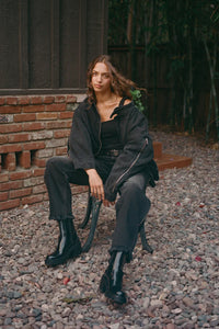 SEVENTY + MOCHI JUNO OVERSIZED ZIP JACKET - FAIRBANKS