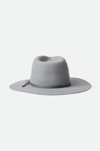 Load image into Gallery viewer, BRIXTON COHEN COWBOY HAT - LIGHT GREY
