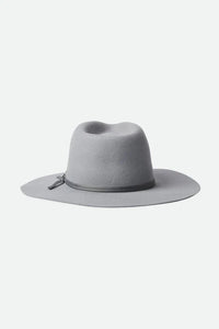 BRIXTON COHEN COWBOY HAT - LIGHT GREY