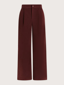 VARLEY FLORIS WIDE LEG 29.5" - DECADENT CHOCOLATE