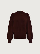 Load image into Gallery viewer, VARLEY MARTINA HIGH-NECK RIB KNIT - DECADENT CHOCOLATE
