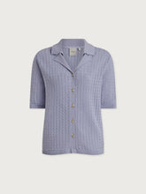 Load image into Gallery viewer, VARLEY MADELENE KNIT SHIRT - PALE IRIS
