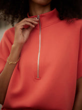 Load image into Gallery viewer, VARLEY RITCHIE SHORT SLEEVE SWEAT - SUMMER FIG
