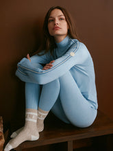 Load image into Gallery viewer, VARLEY ALWAYS WARM MOCK-NECK BASELAYER - GLACIER MARL
