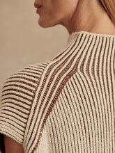Load image into Gallery viewer, VARLEY LAUREN PLATED KNIT TANK - COCOA DUST
