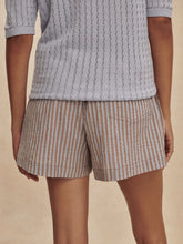 Load image into Gallery viewer, VARLEY DARINA SHORT 4" - COCOA BLUE STRIPE
