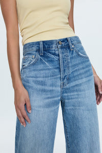 PISTOLA RYDER HIGH RISE CUFFED JEAN - ABROAD VINTAGE