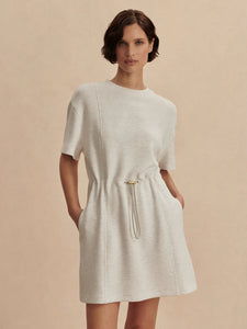 VARLEY MAPLE DRESS 2.0 - IVORY MARL