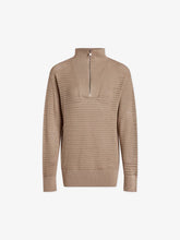 Load image into Gallery viewer, VARLEY BILLIE HALF-ZIP KNIT - CASHMERE STONE
