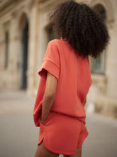 Load image into Gallery viewer, VARLEY RITCHIE SHORT SLEEVE SWEAT - SUMMER FIG
