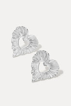 Load image into Gallery viewer, MIRANDA FRYE AMOUR EARRINGS - SILVER
