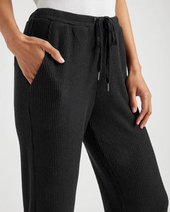 SPLENDID LONDON LOUNGE PANT - BLACK