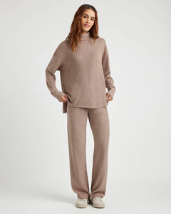 SPLENDID LONDON LOUNGE TUNIC - TAWNY HEATHER