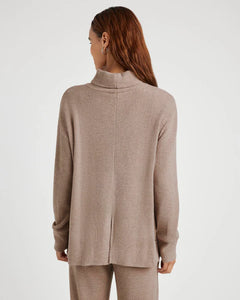 SPLENDID LONDON LOUNGE TUNIC - TAWNY HEATHER