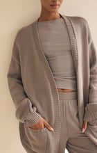 Load image into Gallery viewer, Z SUPPLY SANBORN OPEN CARDIGAN - WILD MUSHROOM
