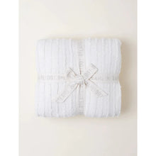 Load image into Gallery viewer, BAREFOOT DREAMS COZYCHIC ANGULAR RIB BLANKET - CREAM
