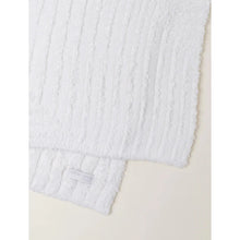 Load image into Gallery viewer, BAREFOOT DREAMS COZYCHIC ANGULAR RIB BLANKET - CREAM
