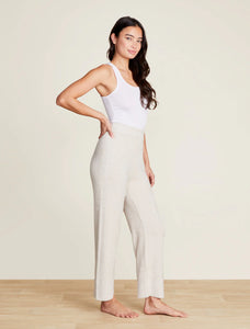 BAREFOOT DREAMS COZYCHIC LITE RAISED SEAM CULOTTE PANT - BISQUE