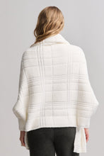 Load image into Gallery viewer, BAREFOOT DREAMS COZYCHIC COTTON TONAL PLAID BLANKET WRAP - PEARL
