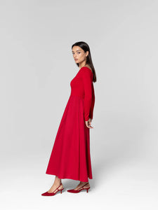 BELEN STELLA DRESS - RED