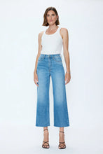 Load image into Gallery viewer, PISTOLA LANA CROP HIGH RISE ULTRA WIDE LEG - WILD HEART
