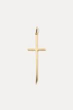 Load image into Gallery viewer, MIRANDA FRYE CROSS CHARM - GOLD
