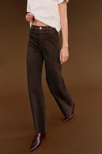 Load image into Gallery viewer, PISTOLA PENNY HIGH RISE WIDE LEG JEAN - MOCHA
