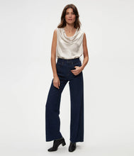 Load image into Gallery viewer, MICHAEL STARS MITZI COWL NECK TOP - CEMENT
