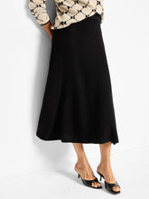 Load image into Gallery viewer, NIC+ZOE PIXEL KNIT SKIRT - BLACK ONYX
