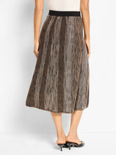 Load image into Gallery viewer, NIC+ZOE OMBRE PIXEL KNIT SKIRT - NEUTRAL MULTI
