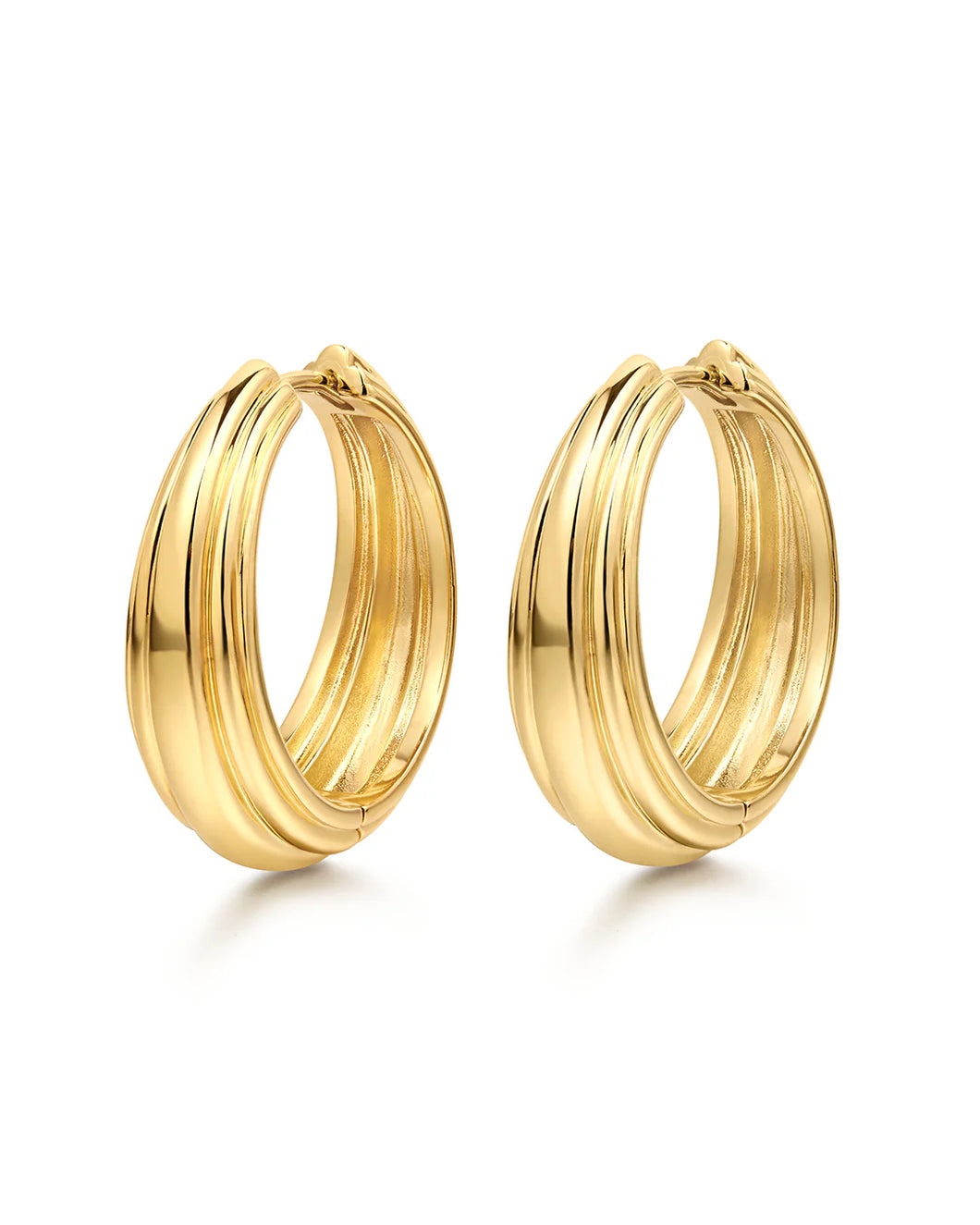 LUV AJ CLEO HOOPS - GOLD
