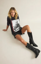 Load image into Gallery viewer, Z SUPPLY RANCH LIFE SOCAL OVERSIZED TEE - BLACK SAND
