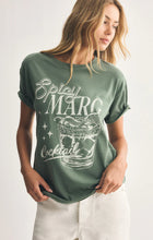 Load image into Gallery viewer, Z SUPPLY SPICY MARG BOYFRIEND TEE - HUNTER GREEN
