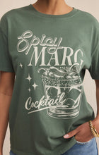 Load image into Gallery viewer, Z SUPPLY SPICY MARG BOYFRIEND TEE - HUNTER GREEN
