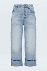 PISTOLA RYDER HIGH RISE CUFFED JEAN - ABROAD VINTAGE