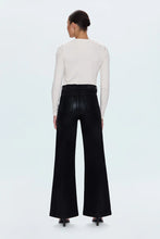 Load image into Gallery viewer, PISTOLA LANA HIGH RISE ULTRA WIDE JEAN - COATED NOIR

