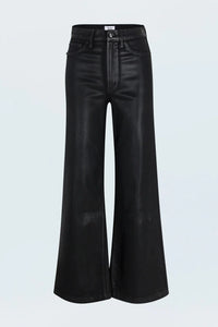 PISTOLA LANA HIGH RISE ULTRA WIDE JEAN - COATED NOIR