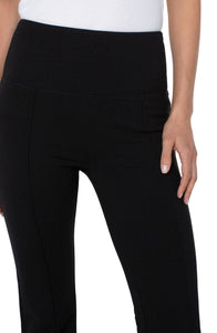 LIVERPOOL PEARL FULL LENGTH FLARE - BLACK