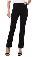 Load image into Gallery viewer, LIVERPOOL PEARL FULL LENGTH FLARE - BLACK
