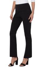 Load image into Gallery viewer, LIVERPOOL PEARL FULL LENGTH FLARE - BLACK
