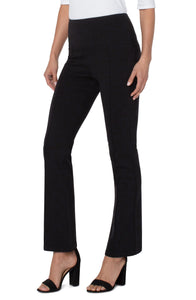 LIVERPOOL PEARL FULL LENGTH FLARE - BLACK