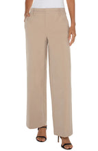 Load image into Gallery viewer, LIVERPOOL KELSEY WIDE LEG TROUSER - BISCUIT TAN
