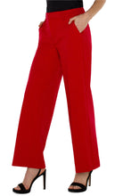 Load image into Gallery viewer, LIVERPOOL KELSEY WIDE LEG TROUSER - TANGO RED
