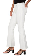 Load image into Gallery viewer, LIVERPOOL HANNAH FLARE WITH SEAMING - BONE WHITE
