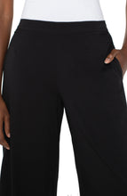 Load image into Gallery viewer, LIVERPOOL PULL-ON PALAZZO PANT - BLACK
