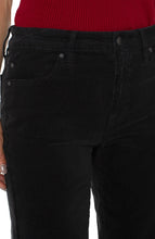 Load image into Gallery viewer, LIVERPOOL MARLEY GIRLFRIEND CUFFED CORDUROY - ONYX
