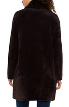 Load image into Gallery viewer, LIVERPOOL OPEN FRONT COATIGAN SWEATER - MINK
