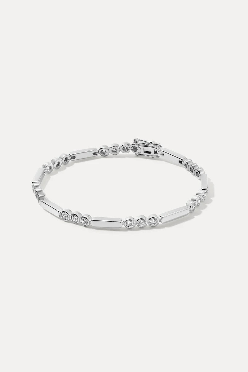 MIRANDA FRYE MONROE BRACELET - SILVER